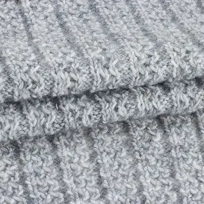 Mossy Yarn 64%Recycled Polyester 33%Polyester 3%Wool 1/5SNm grey