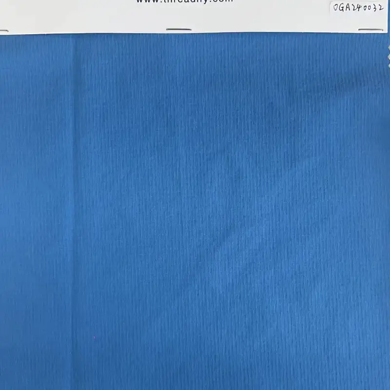 Four Stretch Nylon Woven Fabric 100%Nylon 150 Blue