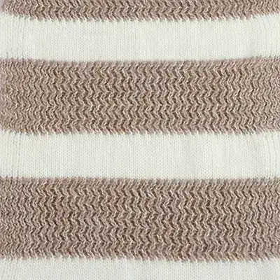 Mossy Yarn 50%Recycled Polyester 37%Acrylic 8%Nylon 5%Wool 1/6.7SNm Brown Stripe