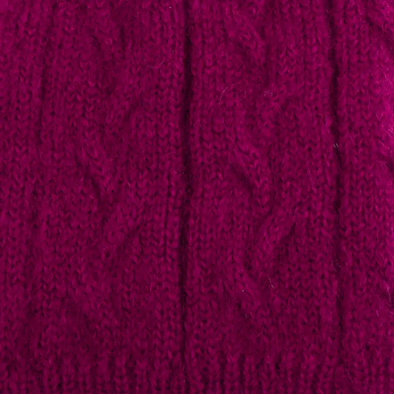 Mossy Yarn 70%Mohair 15%Acrylic 15%Nylon 1/2SNe dark red