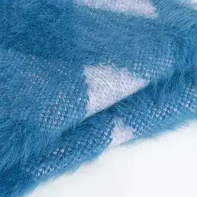 China Yarn for Ladies Vest (Sweater),Crop Top Pullover (Sweater),Dresses (Cardigan Button) (Sweater) Cat Feather Yarn Fancy Yarn Nylon BLUE color buy from China wholesaler bulk order at wholesale price free worldwide shipping Alibaba