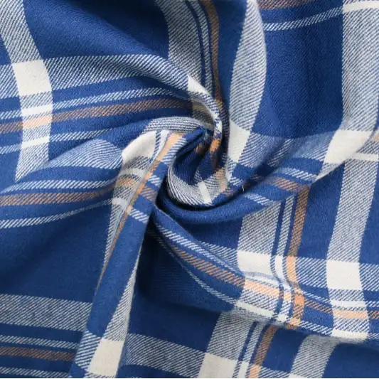 India Fabric for Shirt,Crop Top,Skirt,Over Shirt Cotton YD Twill Natural Woven Fabric Cotton Blue Multi color buy from India wholesaler bulk order at wholesale price free worldwide shipping Alibaba