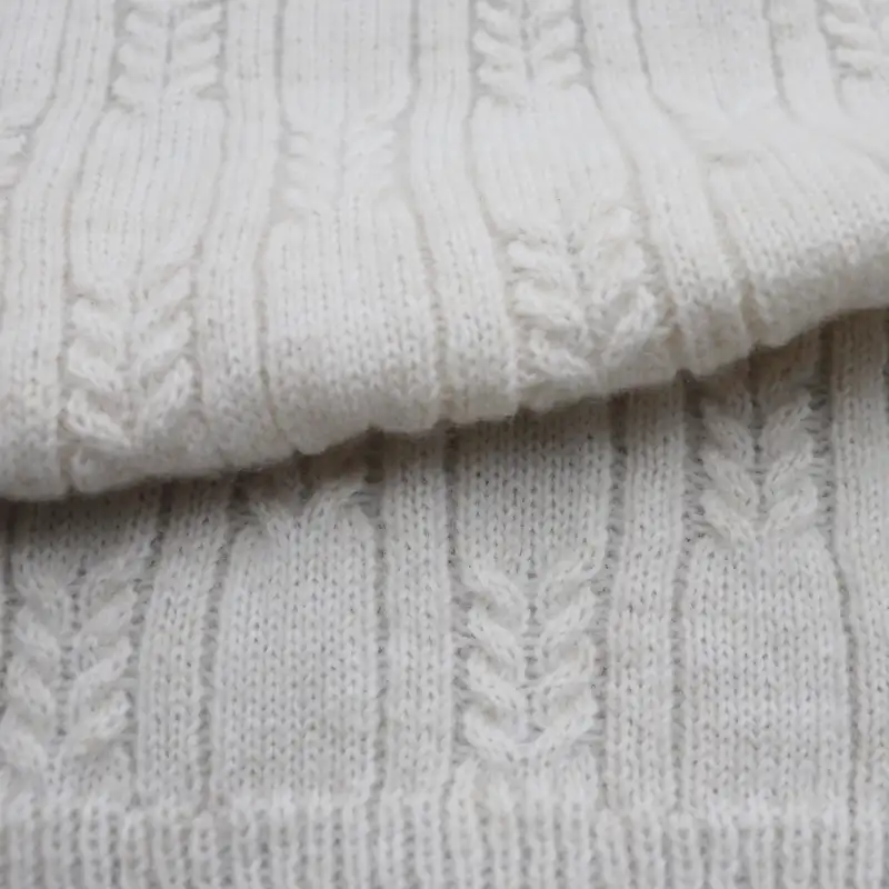 China Yarn for Half-Zipper Cardigan (Sweater),Knitted Trousers (Sweater),Knitted Jacket (Sweater) Air Spun Yarn Fancy Yarn Recycled Polyester Polyester Wool Cream Melange color buy from China wholesaler bulk order at wholesale price free worldwide shipping Alibaba