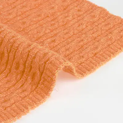 China Yarn for Ladies Vest (Sweater),Crop Top Pullover (Sweater),Dresses (Cardigan Button) (Sweater) Mossy Yarn Fancy Yarn Recycled Polyester Spandex Orange color buy from China wholesaler bulk order at wholesale price free worldwide shipping Alibaba