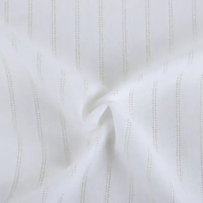 Bangladesh Fabric for Shirt,Crop Top,Skirt Cotton Dobby Natural Woven Fabric Cotton White color buy from Bangladesh wholesaler bulk order at wholesale price free worldwide shipping Alibaba