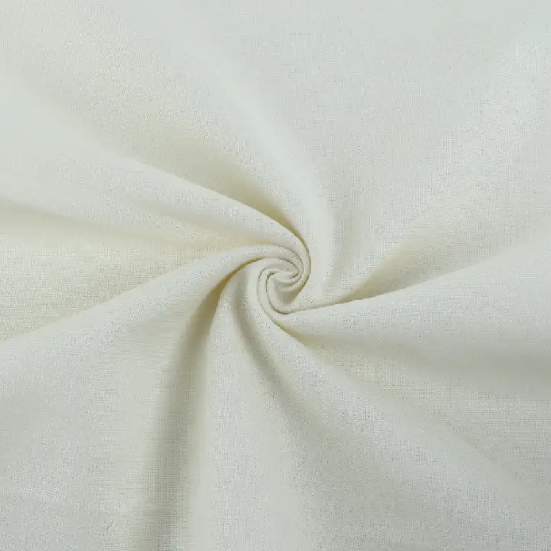 Bangladesh Fabric for Shirt,Crop Top,Skirt,Over Shirt Linen/Rayon Plain Natural Woven Fabric Cotton Linen Viscose Off White color buy from Bangladesh wholesaler bulk order at wholesale price free worldwide shipping Alibaba