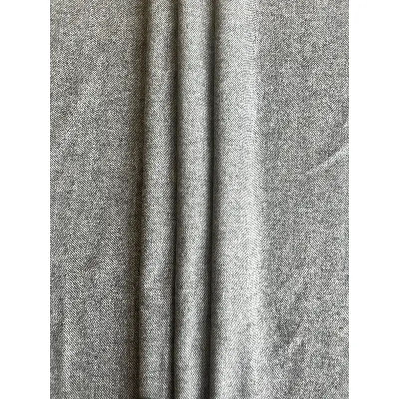 China Fabric  Woolen Herringbone Woolen 灰白 color buy in China wholesaler bulk order at wholesale price free worldwide shipping Alibaba