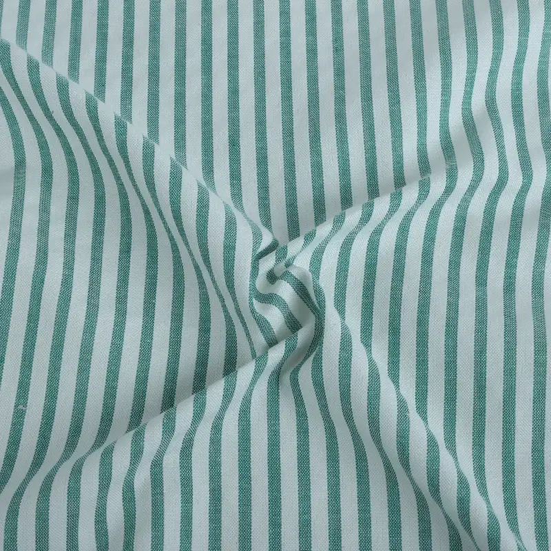 Bangladesh Fabric for Over Shirt,Skirt,Crop Top  Cotton Seersucker Natural Woven Fabric Organic Cotton White and Green color buy from Bangladesh wholesaler bulk order at wholesale price free worldwide shipping Alibaba