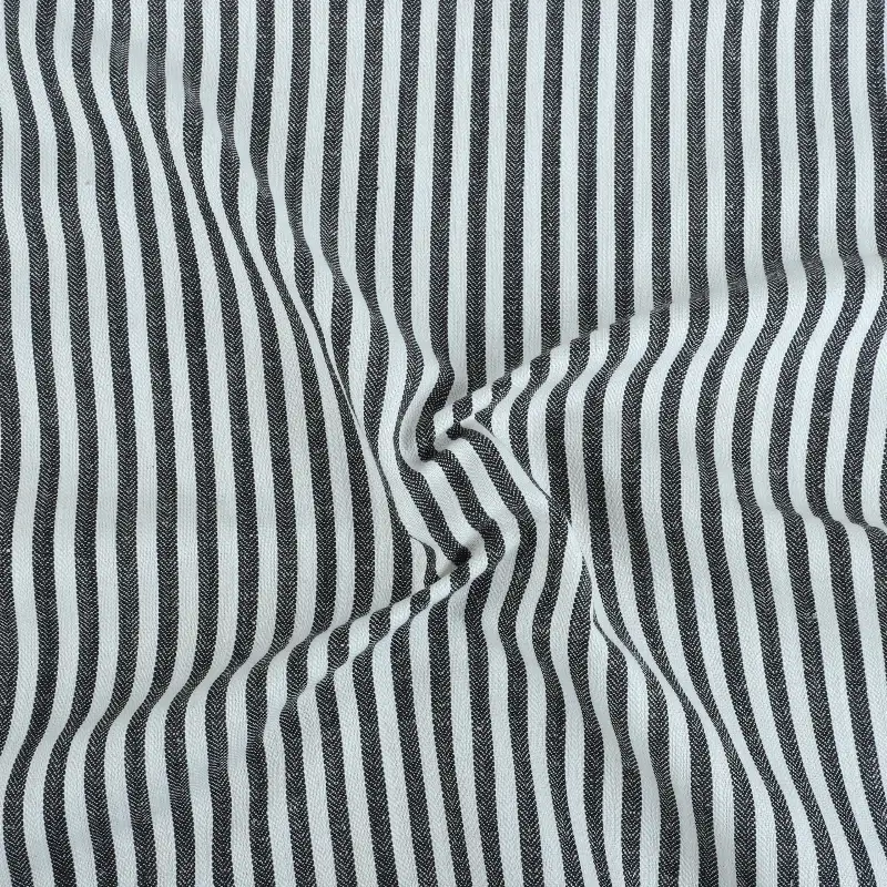 Bangladesh Fabric for Shirt,Crop Top,Skirt,Over Shirt Linen/Cotton Plain Natural Woven Fabric BCI Cotton Linen Black/White color buy from Bangladesh wholesaler bulk order at wholesale price free worldwide shipping Alibaba