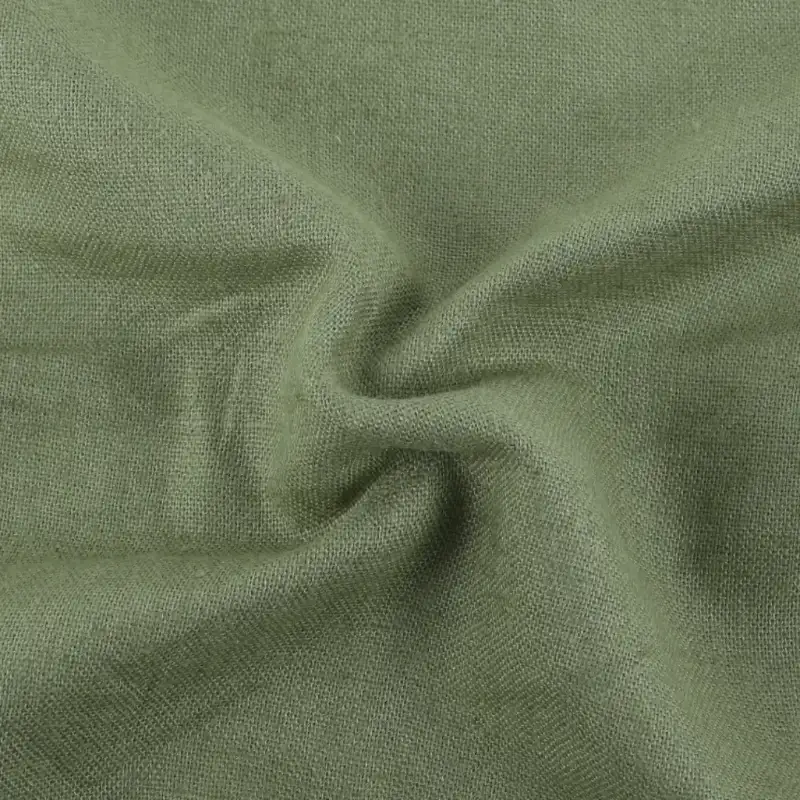 Bangladesh Fabric for Shirt,Crop Top,Skirt,Over Shirt Linen/Rayon Plain Natural Woven Fabric Linen Viscose Green color buy from Bangladesh wholesaler bulk order at wholesale price free worldwide shipping Alibaba