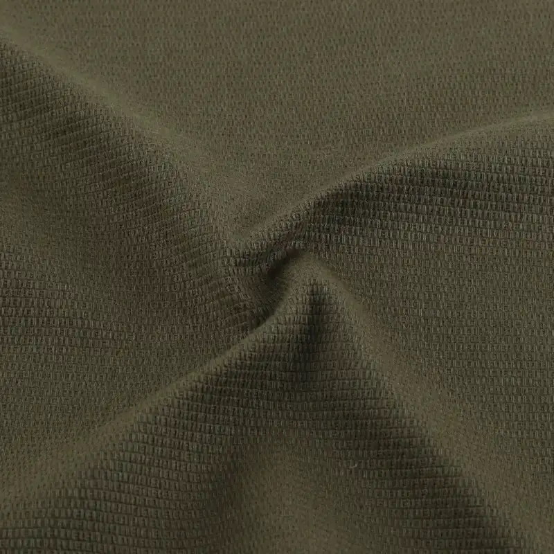 Bangladesh Fabric for Shirt,Crop Top,Skirt Cotton Dobby Natural Woven Fabric Cotton Olive Green color buy from Bangladesh wholesaler bulk order at wholesale price free worldwide shipping Alibaba