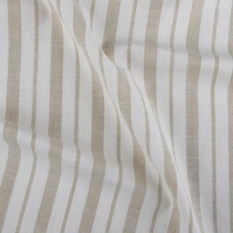 Bangladesh Fabric  Cotton Plain Natural Woven Fabric Off White and Brown color buy in Bangladesh wholesaler bulk order at wholesale price free worldwide shipping Alibaba