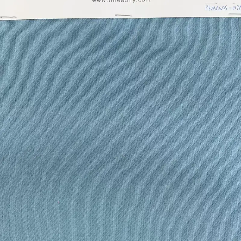 China Fabric  French Terry Knit Fabric Blue color buy in China wholesaler bulk order at wholesale price free worldwide shipping Alibaba