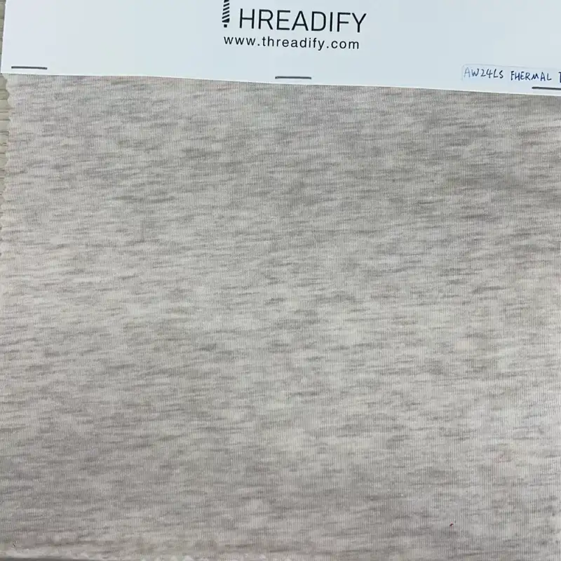 China Fabric  Single Jersey Knit Fabric Melange color buy in China wholesaler bulk order at wholesale price free worldwide shipping Alibaba