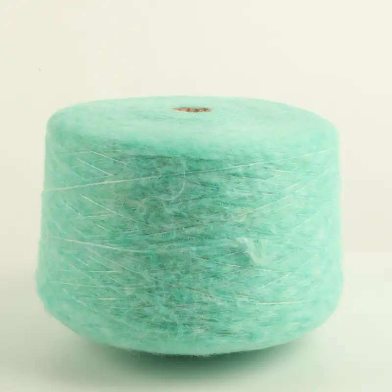 China Yarn  Roving Yarn Fancy Yarn Light Green color buy in China wholesaler bulk order at wholesale price free worldwide shipping Alibaba