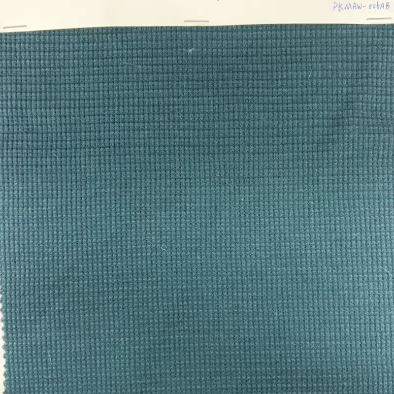 China Fabric  Waffle Knit Fabric Green color buy in China wholesaler bulk order at wholesale price free worldwide shipping Alibaba