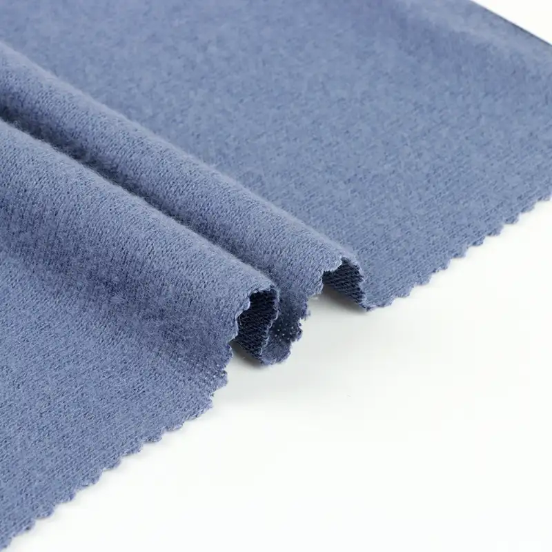 China Fabric for Tank Top,Crop Top,Pajamas Interlock Knit Fabric Polyester Rayon Spandex Blue color buy from China wholesaler bulk order at wholesale price free worldwide shipping Alibaba