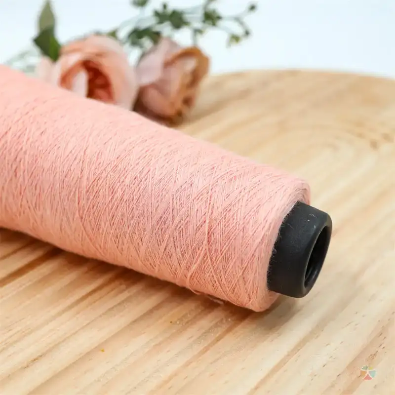 China Yarn for Sweaters Ring Spun Regular Yarn pink color buy in China wholesaler bulk order at wholesale price free worldwide shipping Alibaba