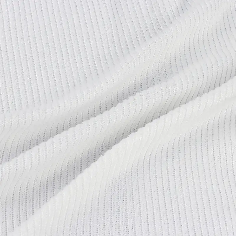 China Fabric  Rib Knit Fabric White color buy in China wholesaler bulk order at wholesale price free worldwide shipping Alibaba