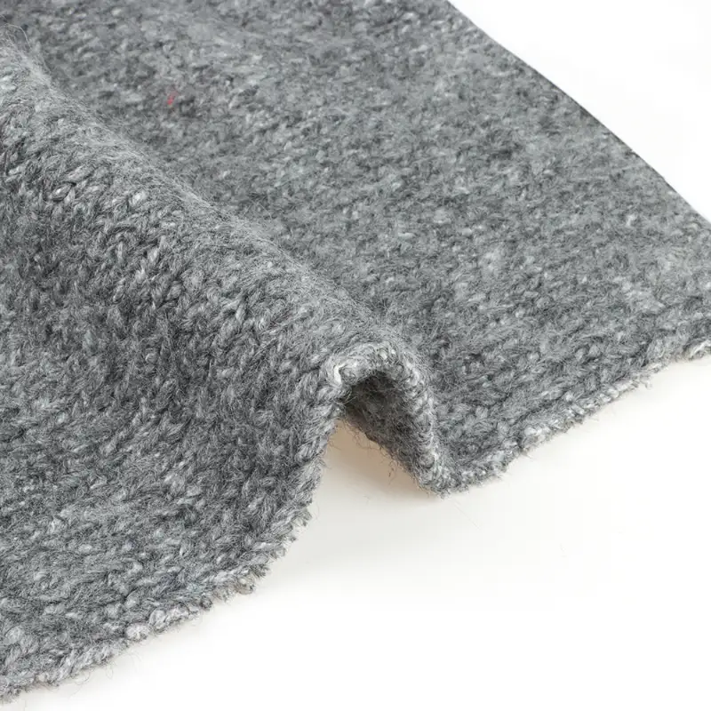 China Yarn for Polo T-shirt (Sweater),Crew Neck Pullover (Sweater),Half-Zipper Cardigan (Sweater) Mossy Yarn Fancy Yarn Acrylic Recycled Polyester Spandex grey color buy from China wholesaler bulk order at wholesale price free worldwide shipping Alibaba