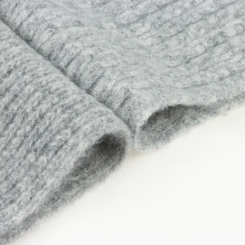 China Yarn for Polo T-shirt (Sweater),Crew Neck Pullover (Sweater),Half-Zipper Cardigan (Sweater) Mossy Yarn Fancy Yarn Polyester Acrylic Nylon grey color buy from China wholesaler bulk order at wholesale price free worldwide shipping Alibaba