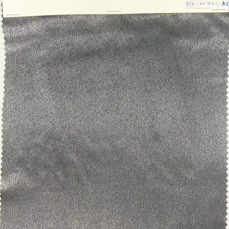 China Fabric  Weft Suede Knit Fabric Black color buy in China wholesaler bulk order at wholesale price free worldwide shipping Alibaba