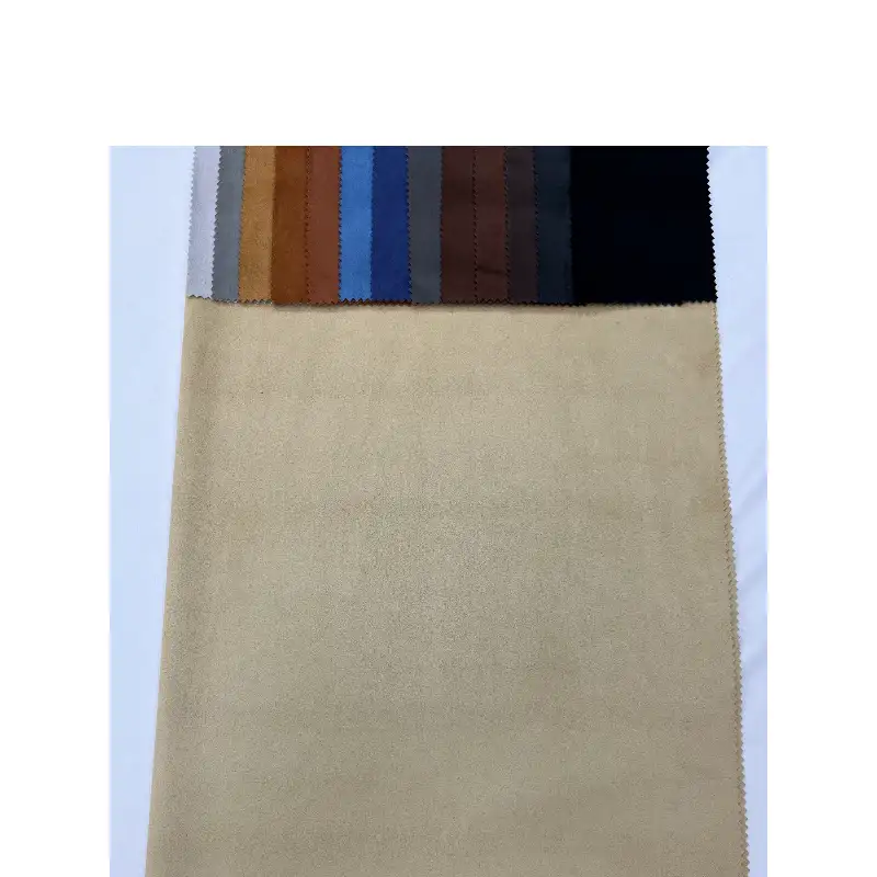 China Fabric  Warp Suede Knit Fabric 米黄 color buy in China wholesaler bulk order at wholesale price free worldwide shipping Alibaba