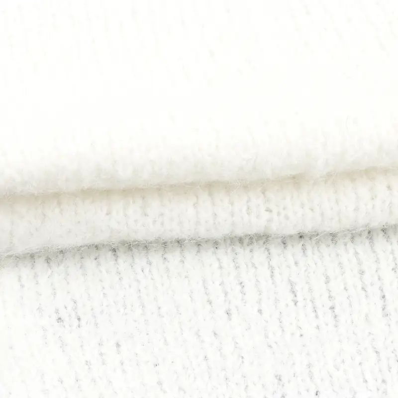 China Yarn for Open Cardigan (Sweater),Hoodie  (Sweater),Round Neck Pullover (Sweater) Mossy Yarn Fancy Yarn Recycled Polyester Nylon Polyester Wool Spandex CREAM color buy from China wholesaler bulk order at wholesale price free worldwide shipping Alibaba