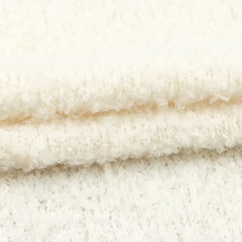 China Yarn for Dresses (Cardigan Open) (Sweater),Crop Top Pullover (Sweater) Boucle Yarn Fancy Yarn Recycled Polyester Polyester Nylon Wool Spandex white color buy from China wholesaler bulk order at wholesale price free worldwide shipping Alibaba