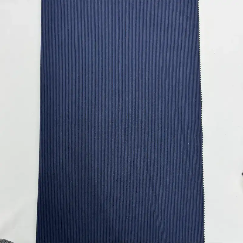 China Fabric  Weft Suede Knit Fabric Polyester Elastane 蓝色 color buy from China wholesaler bulk order at wholesale price free worldwide shipping Alibaba