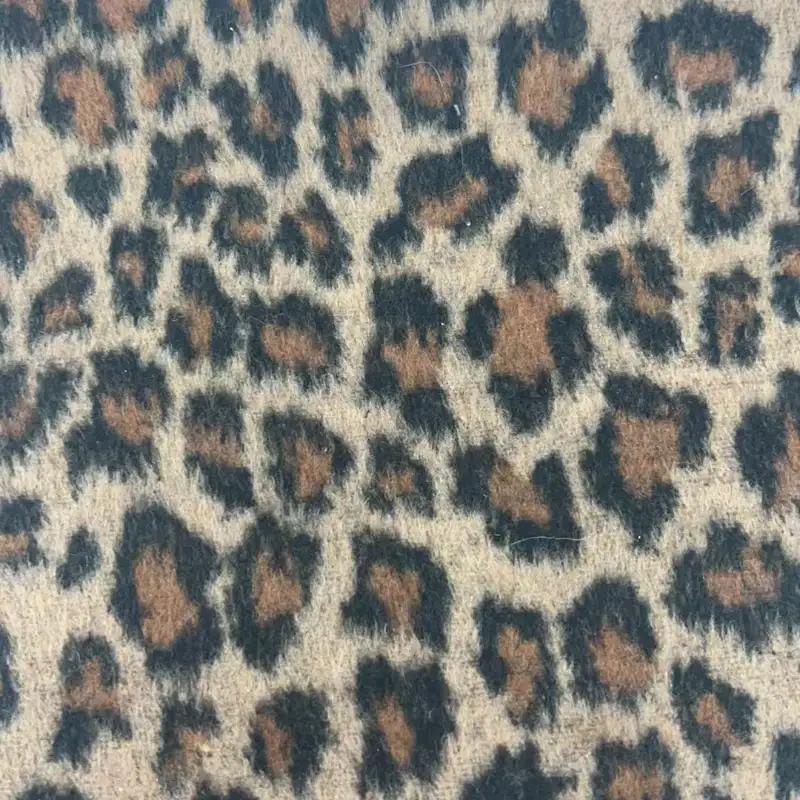 China Fabric  Woolen Jacquard Woolen Chemical Fiber Leopard print color buy from China wholesaler bulk order at wholesale price free worldwide shipping Alibaba