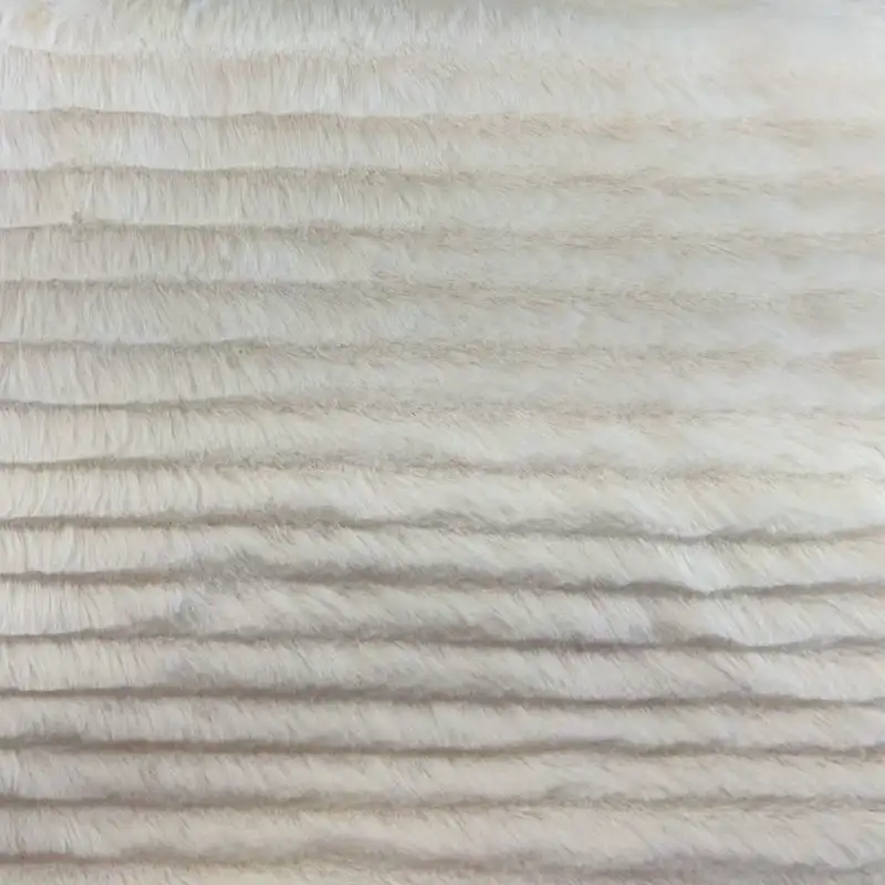 China Fabric  Fake Fur Knit Fabric Polyester Cream color buy from China wholesaler bulk order at wholesale price free worldwide shipping Alibaba