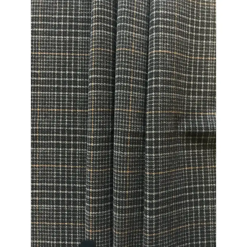 China Fabric for Blazer,Suit,Skirt Woolen Tweed Woolen Chemical Fiber 深咖 color buy from China wholesaler bulk order at wholesale price free worldwide shipping Alibaba