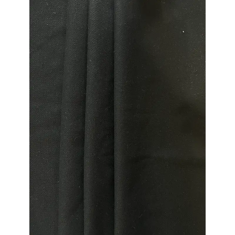 China Fabric for Blazer,Suit,Overcoat Woolen Twill Woolen Wool Polyester 黑色 color buy from China wholesaler bulk order at wholesale price free worldwide shipping Alibaba