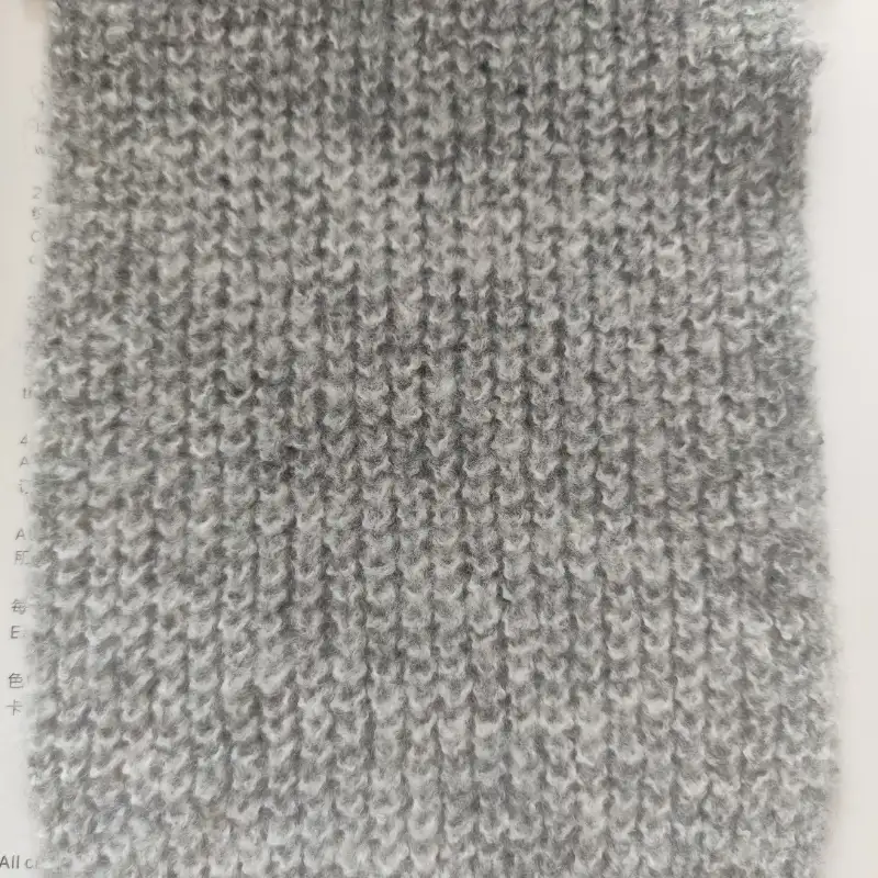 China Yarn for Half-Zipper Cardigan (Sweater),Knitted Trousers (Sweater),Knitted Jacket (Sweater) Air Spun Yarn Fancy Yarn Recycled Acrylic Recycled Polyester RWS Wool Polyamide Spandex 灰白渐变 color buy from China wholesaler bulk order at wholesale price free worldwide shipping Alibaba