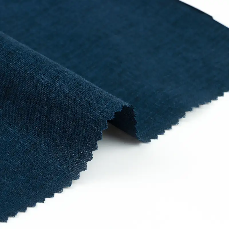 China Fabric for Shirt,Crop Top,Skirt,Over Shirt Linen/Rayon Plain Natural Woven Fabric Linen Rayon Blue color buy from China wholesaler bulk order at wholesale price free worldwide shipping Alibaba