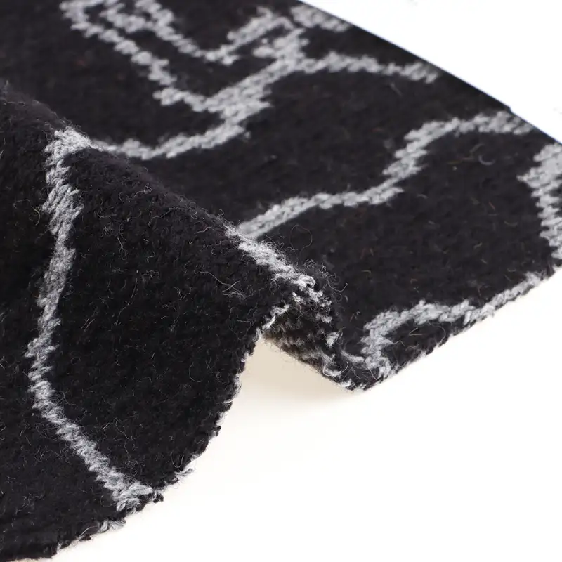 China Yarn for Knitted Jacket (Sweater),Hoodie  (Sweater),Half-Zipper Cardigan (Sweater) Woollen Spun Regular Yarn Cotton Nylon Wool BLACK+GRAY color buy from China wholesaler bulk order at wholesale price free worldwide shipping Alibaba