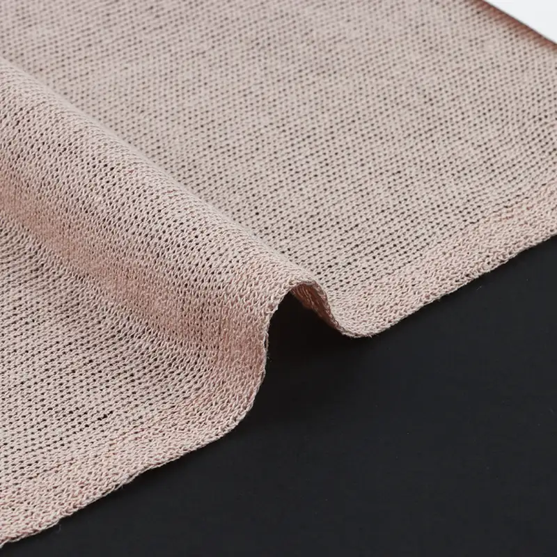 China Yarn for Dresses (Cardigan Open) (Sweater),Crop Top Pullover (Sweater) Ring Spun Regular Yarn Acrylic Lyocell Linen PINK-APRICOT color buy from China wholesaler bulk order at wholesale price free worldwide shipping Alibaba