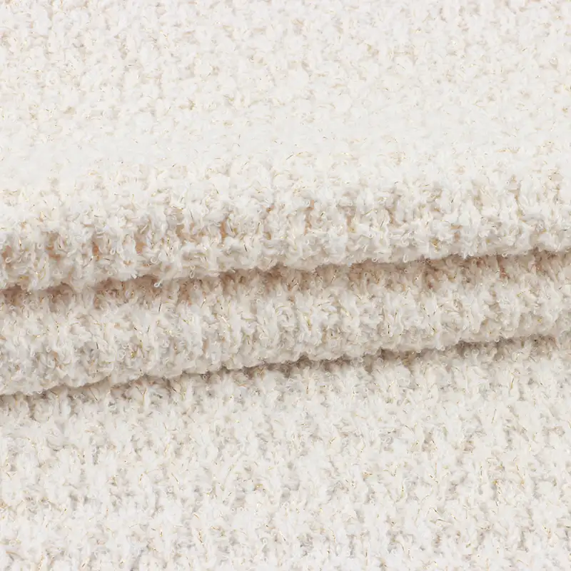 China Yarn for Dresses (Cardigan Open) (Sweater),Crop Top Pullover (Sweater) Mossy Yarn Fancy Yarn Polyester Elastane WHITE color buy from China wholesaler bulk order at wholesale price free worldwide shipping Alibaba