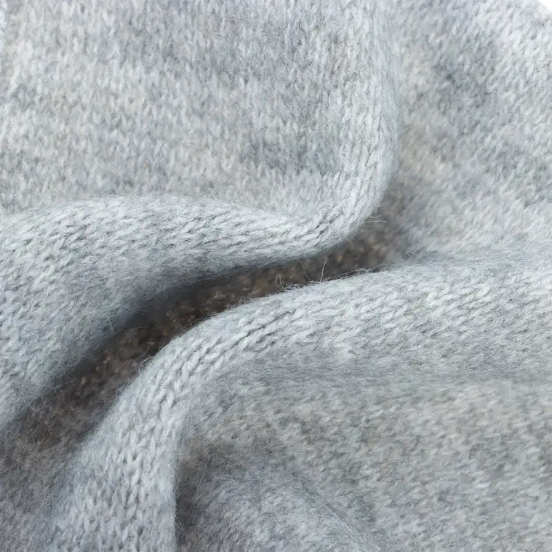 China Yarn for Polo T-shirt (Sweater),Crew Neck Pullover (Sweater),Half-Zipper Cardigan (Sweater) Mossy Yarn Fancy Yarn Recycled Polyester Polyester Acrylic RWS Wool Spandex GRAY color buy from China wholesaler bulk order at wholesale price free worldwide shipping Alibaba