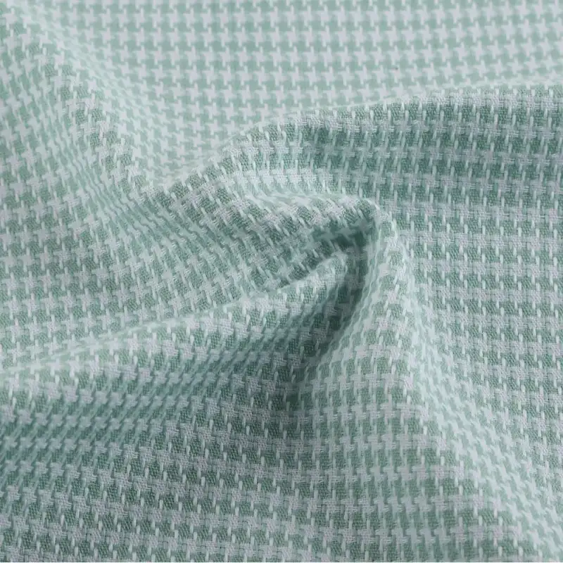 China Fabric  TC Poplin Woven Blended Fabric Polyester BCI Cotton Yarn Dyed color buy from China wholesaler bulk order at wholesale price free worldwide shipping Alibaba