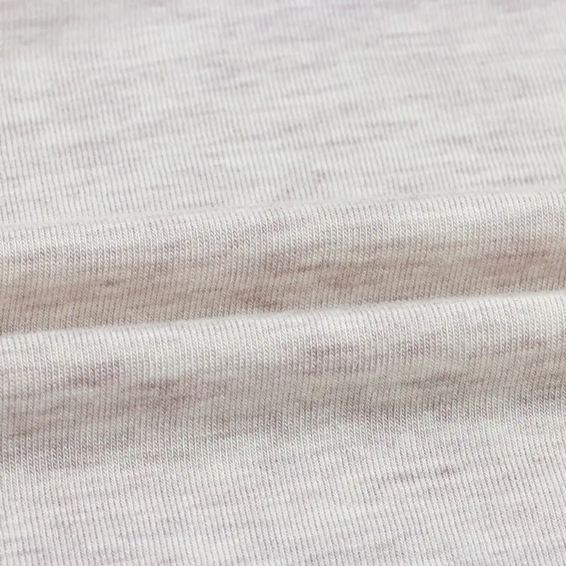 China Fabric  Single Jersey Knit Fabric Tencel Wool Spandex Melange color buy from China wholesaler bulk order at wholesale price free worldwide shipping Alibaba