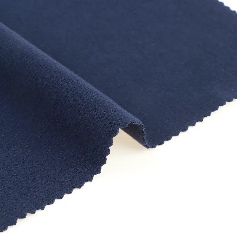 China Fabric  Rib Knit Fabric Rayon Acrylic Spandex Blue color buy from China wholesaler bulk order at wholesale price free worldwide shipping Alibaba