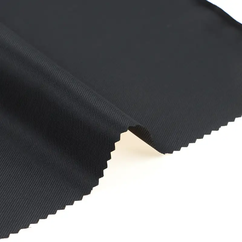 China Fabric  Polyester Taffeta Synthetic Woven Fabric Polyester Black color buy from China wholesaler bulk order at wholesale price free worldwide shipping Alibaba