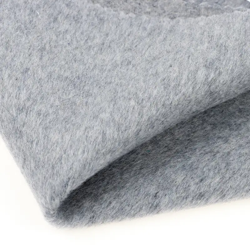 China Fabric for Hoodie,Blazer,Skirt Knit Woolen Fabric Woolen Wool Polyester Chemical Fiber Grey color buy from China wholesaler bulk order at wholesale price free worldwide shipping Alibaba