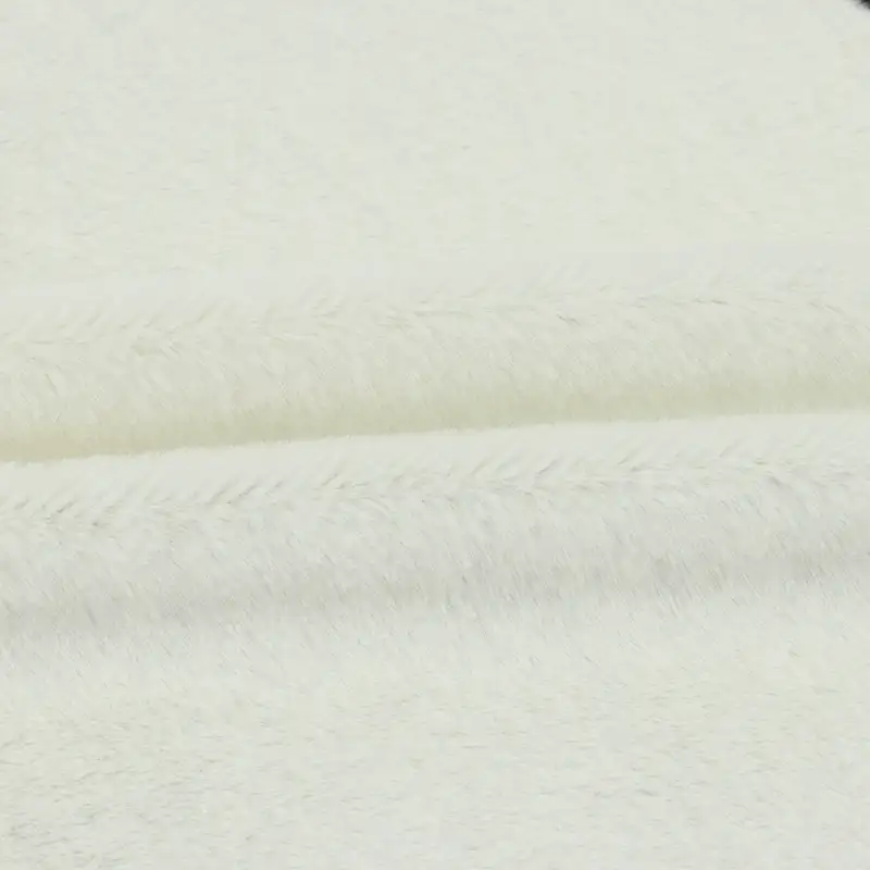 China Fabric for Overcoat,Bomber Jacket,Trench Coat Fake Fur Knit Fabric Polyester Off-white color buy from China wholesaler bulk order at wholesale price free worldwide shipping Alibaba