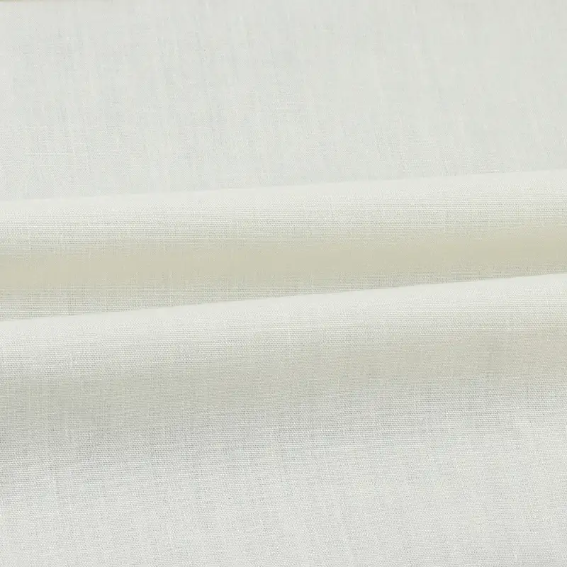 China Fabric for Blouse,Skirt,Crop Top Cotton Plain Natural Woven Fabric Cotton Off-white color buy from China wholesaler bulk order at wholesale price free worldwide shipping Alibaba