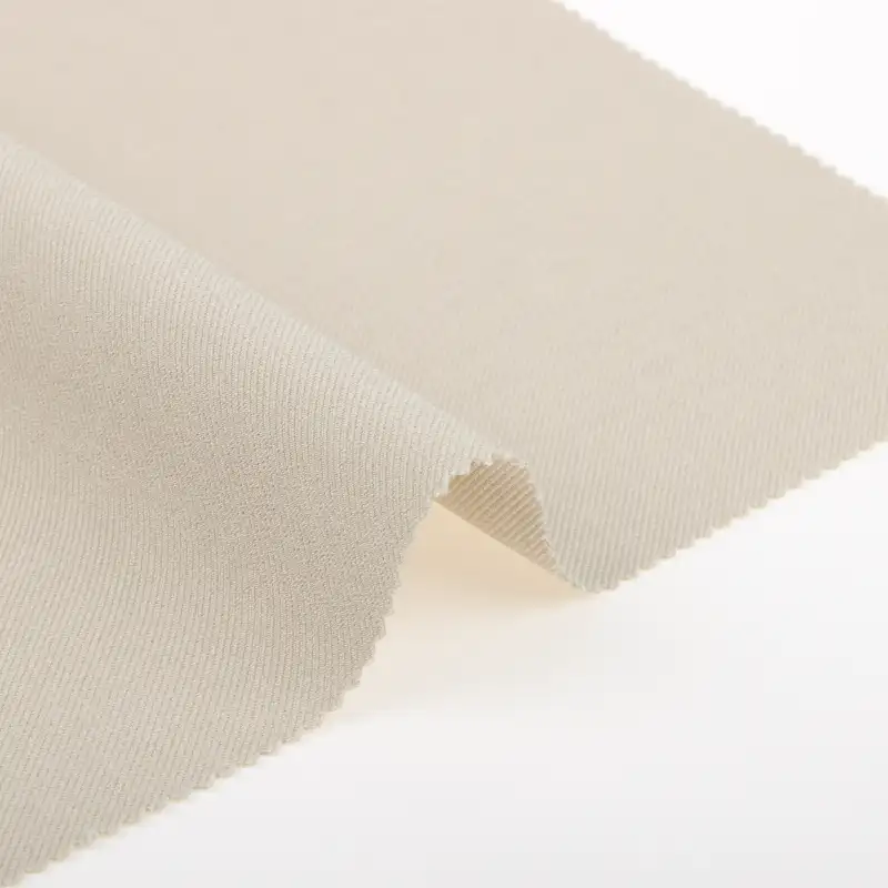 China Fabric for Blazer,Suit,Jacket Polyester Twill Lining Fabric Synthetic Woven Fabric Polyester Spandex Light Khaki color buy from China wholesaler bulk order at wholesale price free worldwide shipping Alibaba