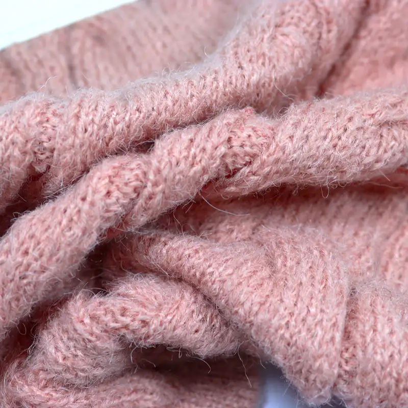 China Yarn for Full-Zipper Cardigan (Sweater),Crop Top Pullover (Sweater),Hoodie  (Sweater),Dresses (Cardigan Open) (Sweater) Mossy Yarn Fancy Yarn Polyester Pink color buy from China wholesaler bulk order at wholesale price free worldwide shipping Alibaba