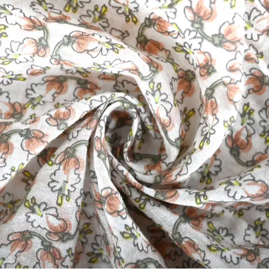 India Fabric for Blouse,Skirt,Crop Top Cotton Plain Natural Woven Fabric Cotton Print color buy from India wholesaler bulk order at wholesale price free worldwide shipping Alibaba